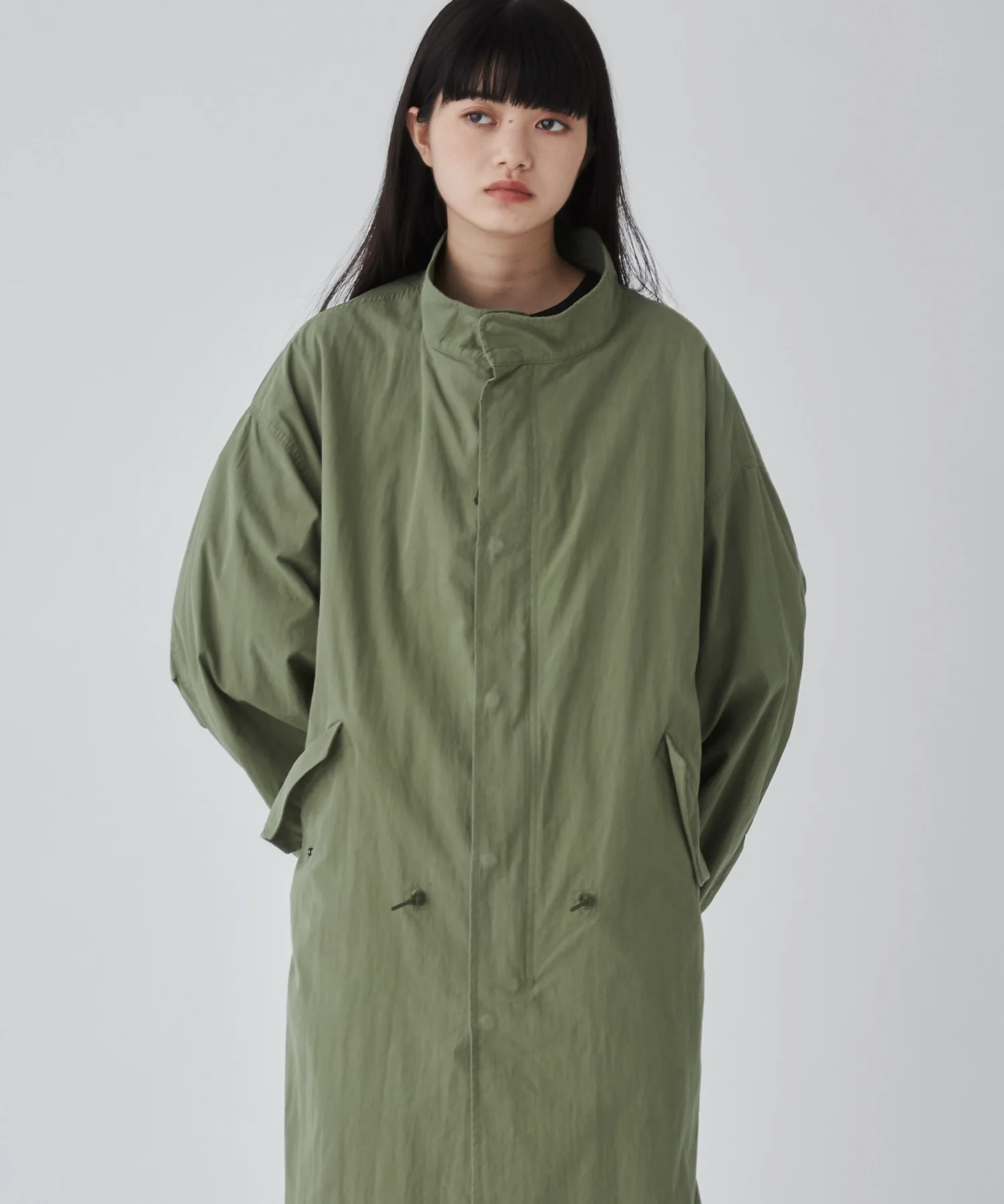 サイドスリットモッズコート - Image 34