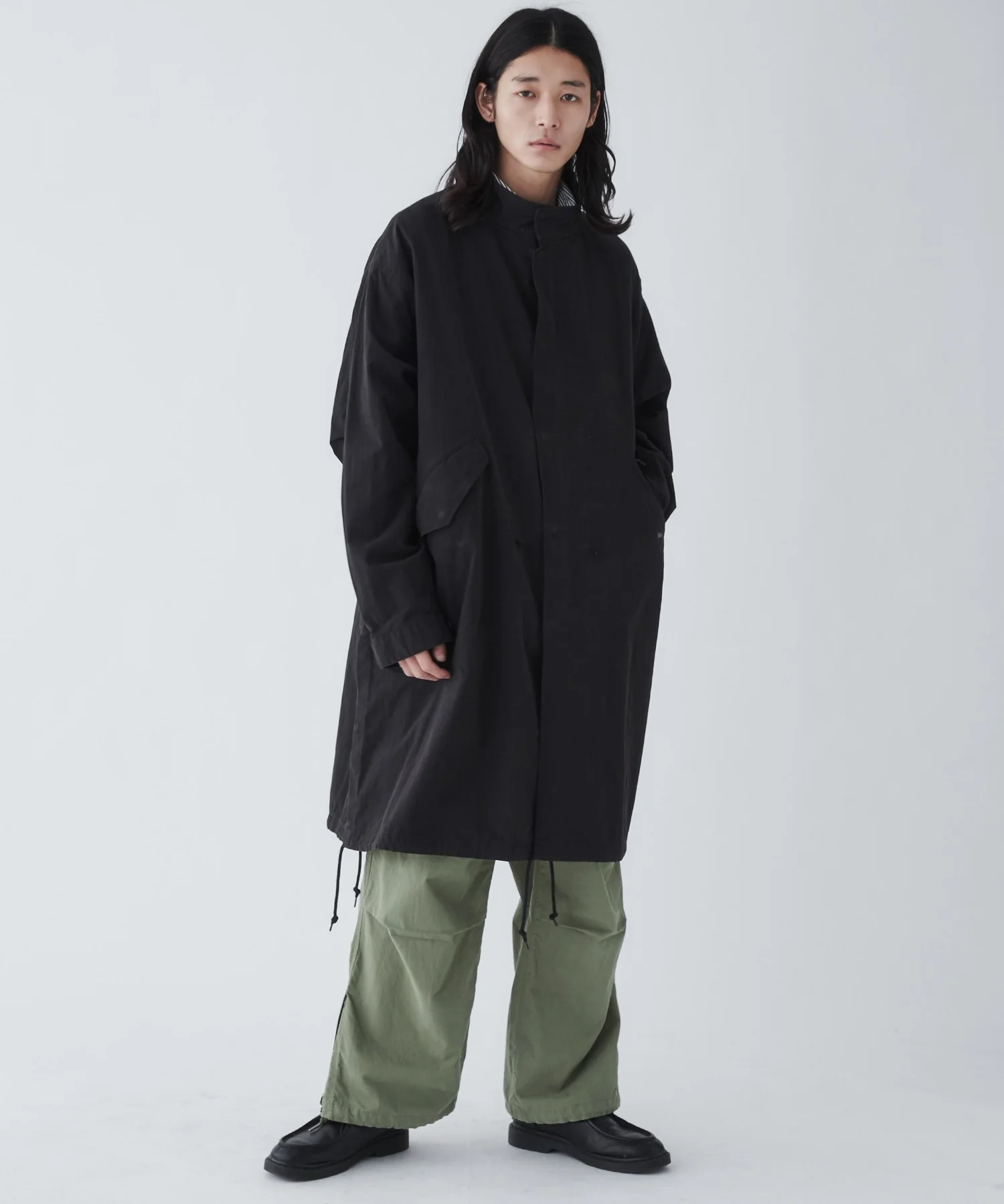 サイドスリットモッズコート - Image 46