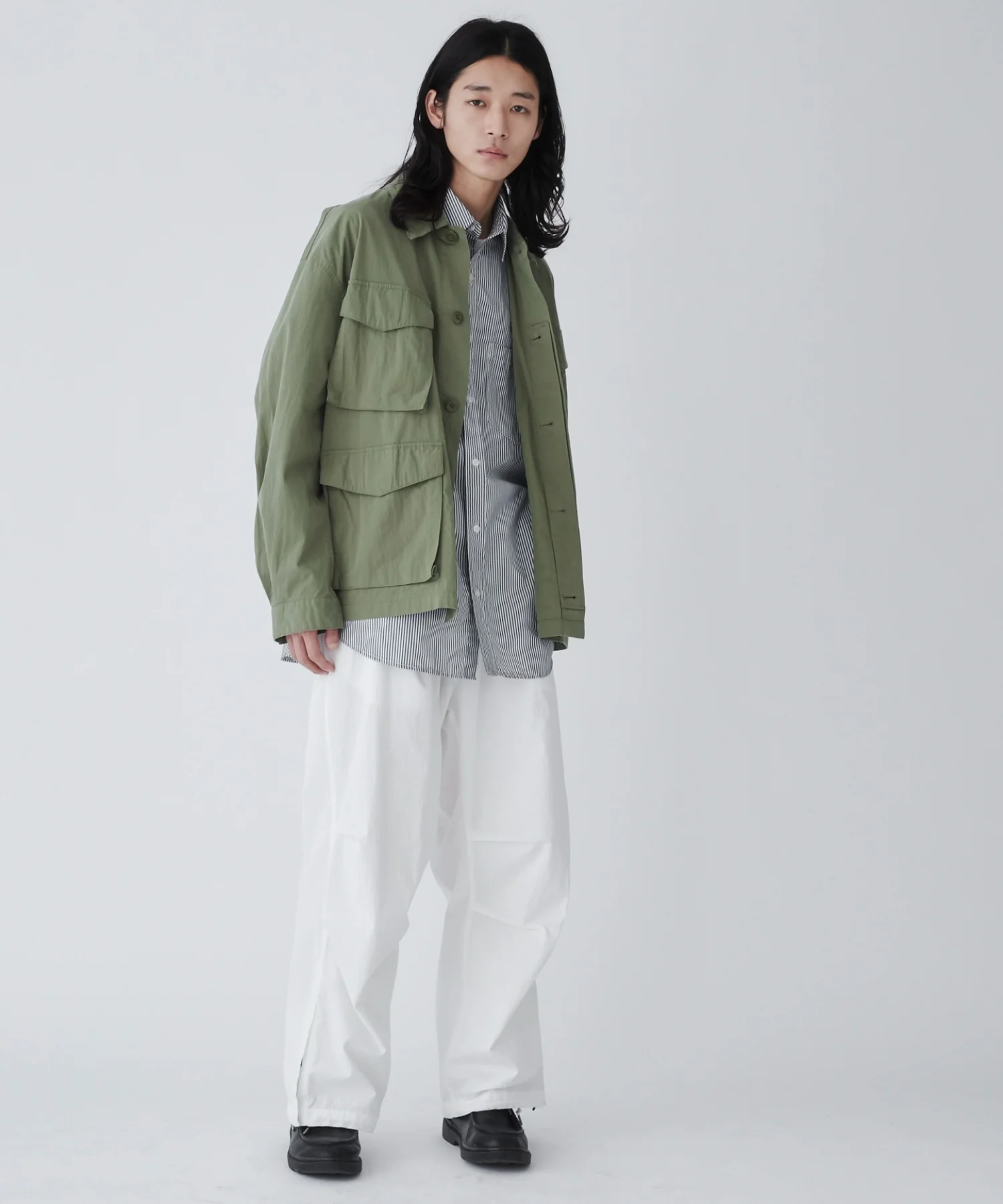 サイドスリットパラシュートパンツ - Image 28