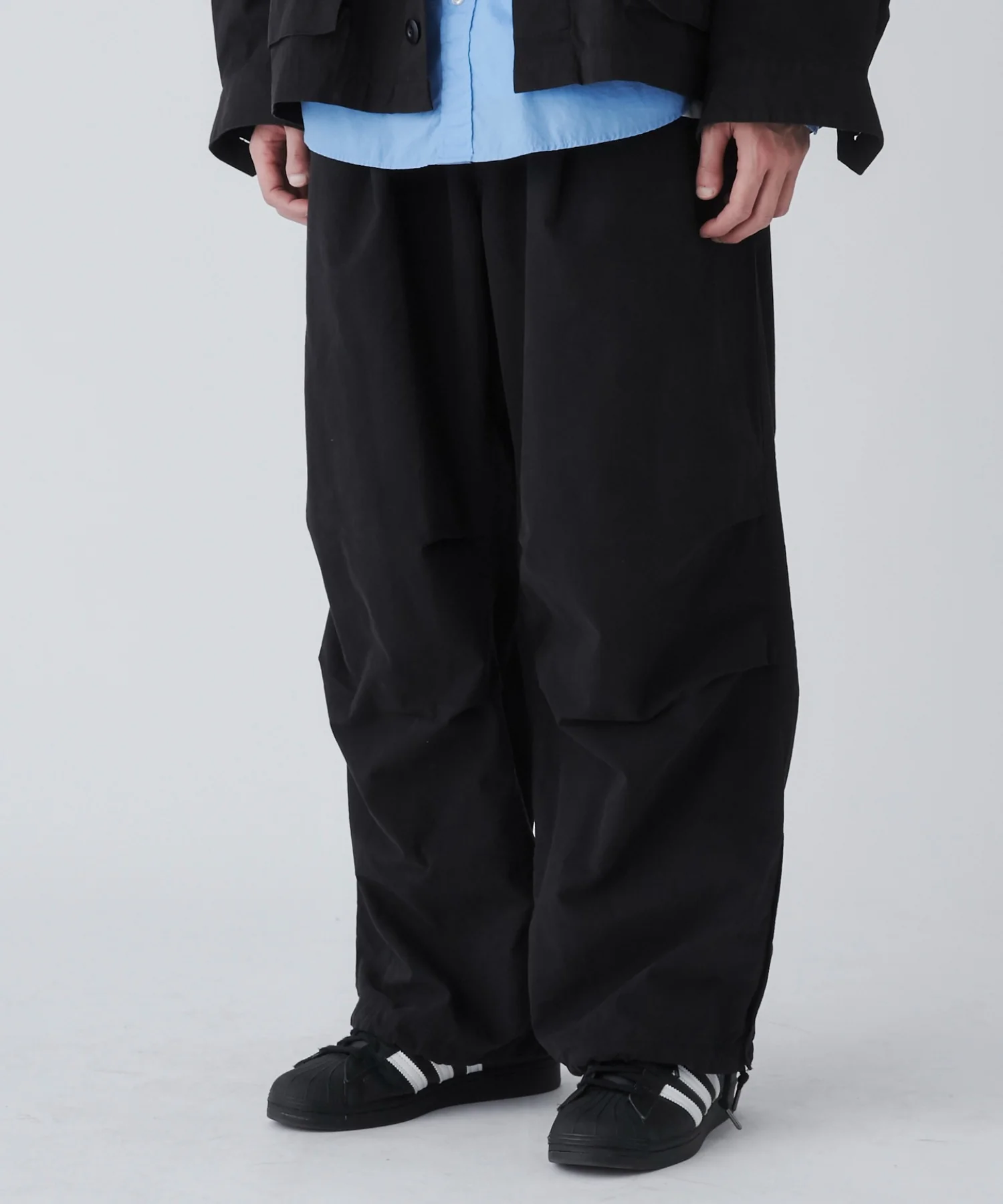 サイドスリットパラシュートパンツ - Image 3