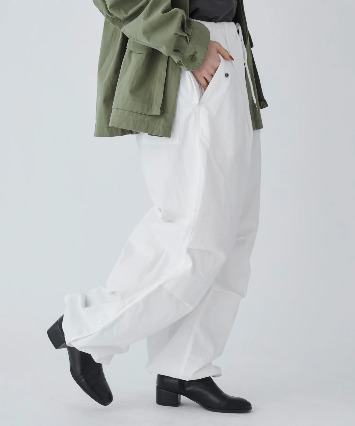 サイドスリットパラシュートパンツ - Image 30