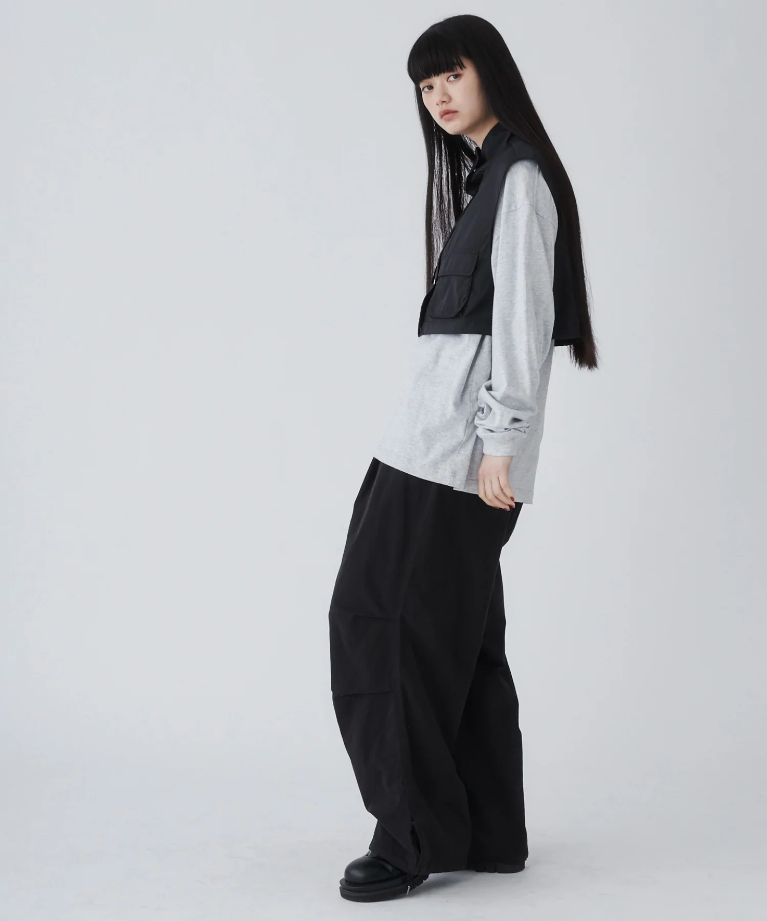 サイドスリットパラシュートパンツ - Image 39
