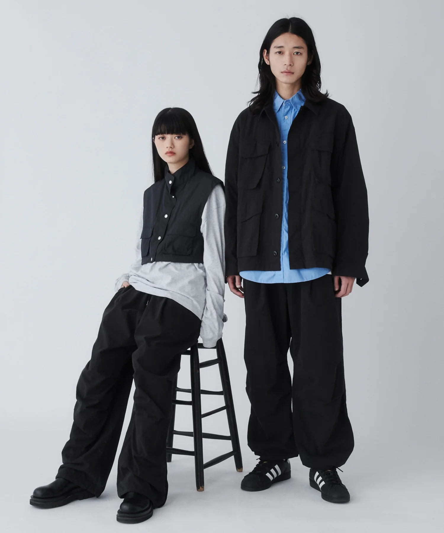 サイドスリットパラシュートパンツ - Image 4
